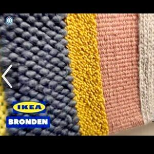 🏠 lot 2 IKEA Bronden pillow cushion covers shams 20” NWT euro throw toss HTF